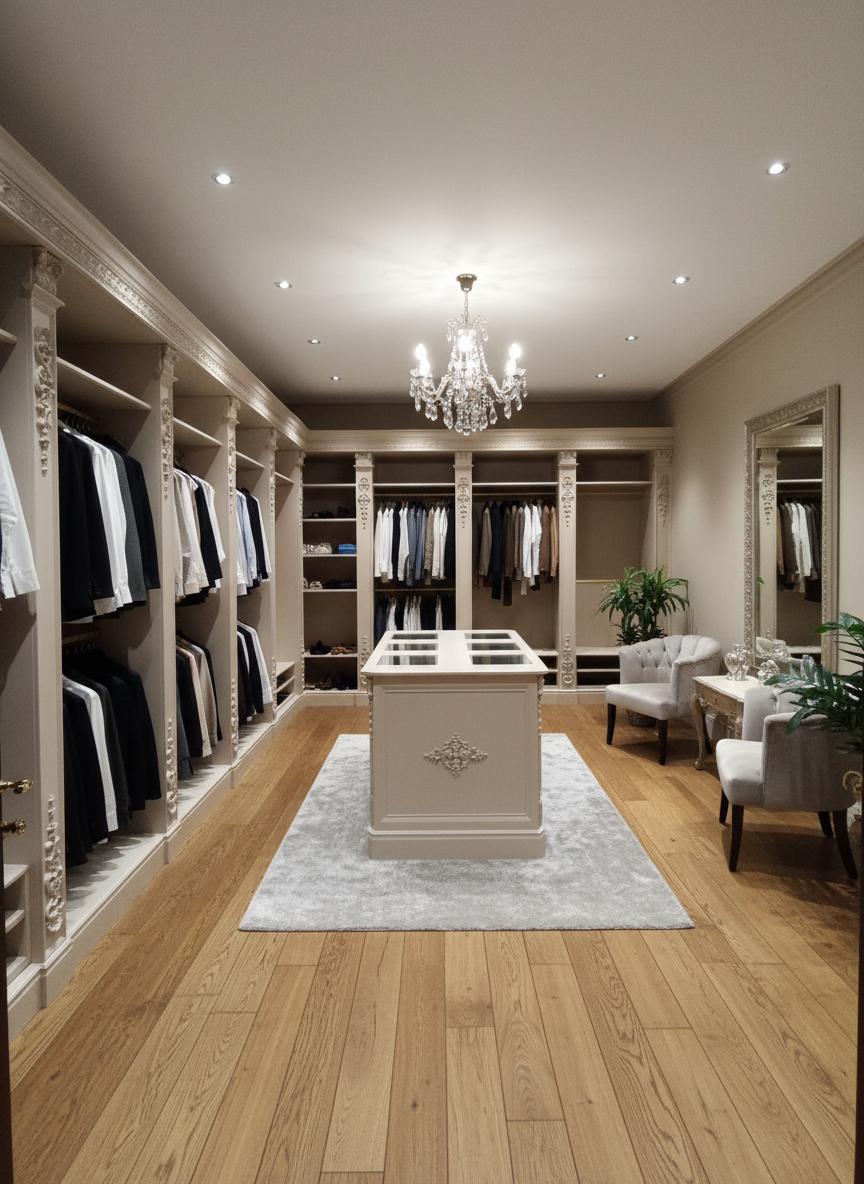 Гардеробная система «Рококо»